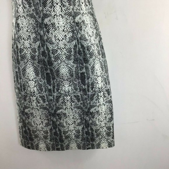 Necessary Objects Womens Mini Dress White Black M - Picture 6 of 9